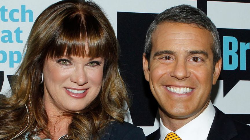 Bravo boss Andy Cohen with former RHOC star Jeana Keough