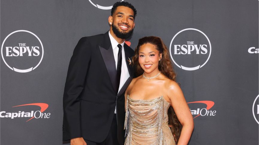 Karl-Anthony Towns and Jordyn Woods