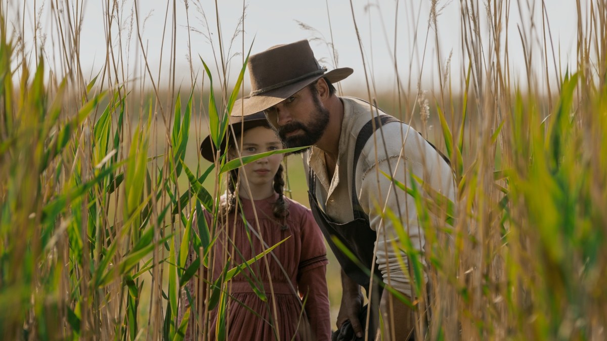 Alice Halsey and Warren Christie in 'Little House on the Prairie.'