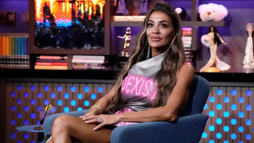 Liz McGraw appears on "Watch What Happens Live" following Season 1 of RHORI.