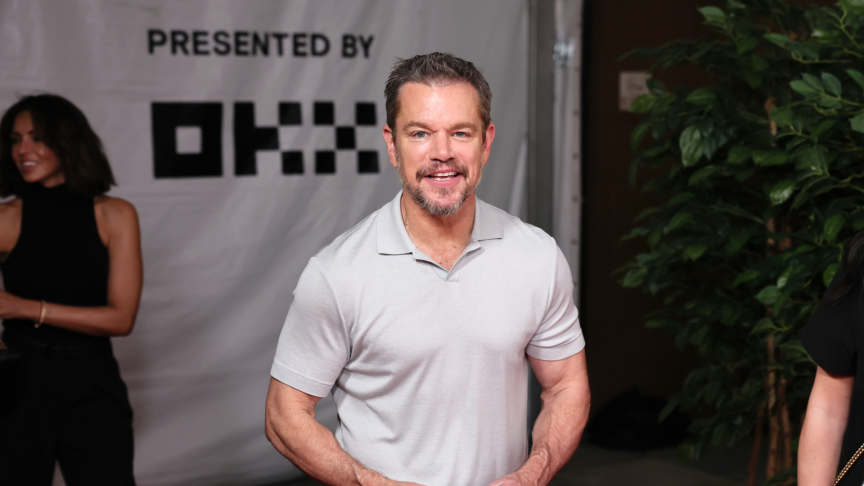 Matt Damon at Festival.
