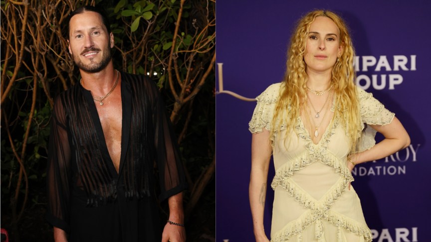 Val Chmerkovskiy and Rumer Willis