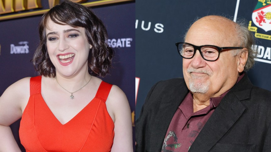 Mara Wilson and Danny Devito