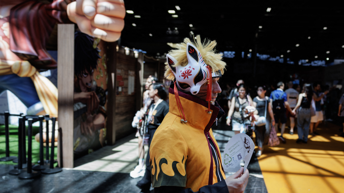Naruto Cosplay at Anime Convention.