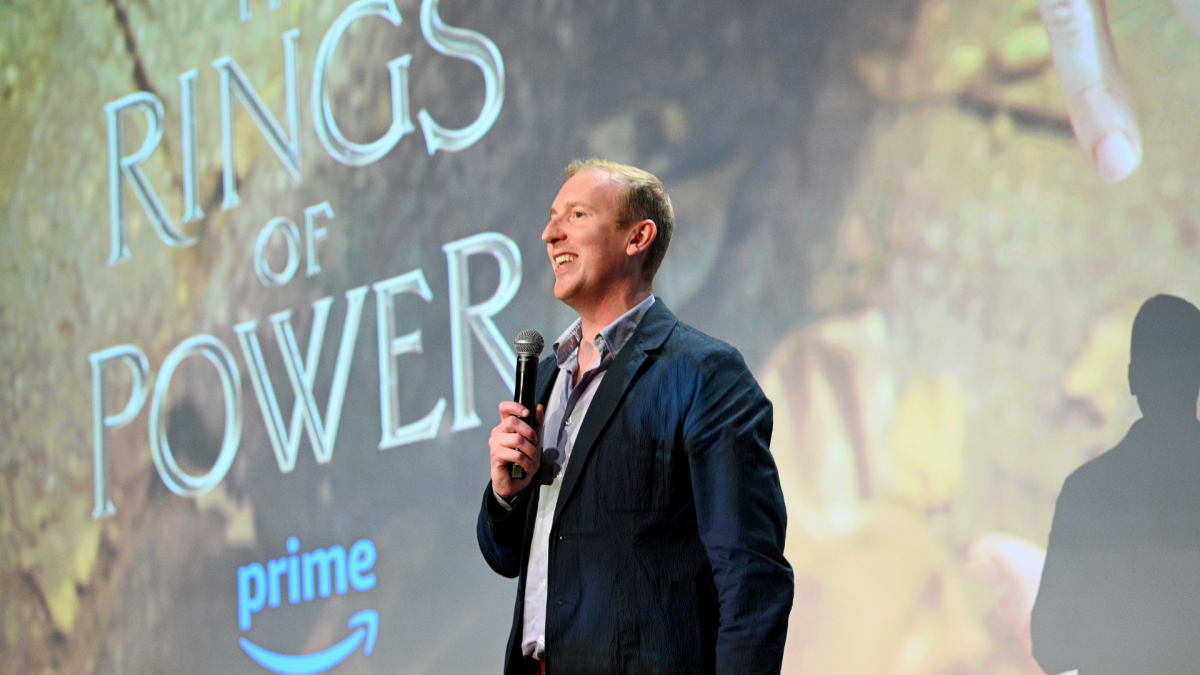 Patrick Mckay at 'Lord of the Rings: Rings of Power' screening.