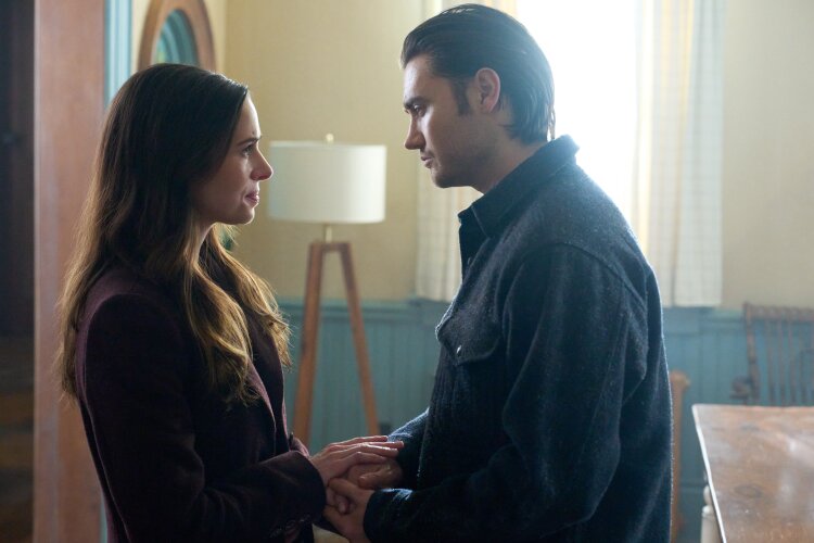 Abby and Jacob from Hallmark's "The Way Home"
