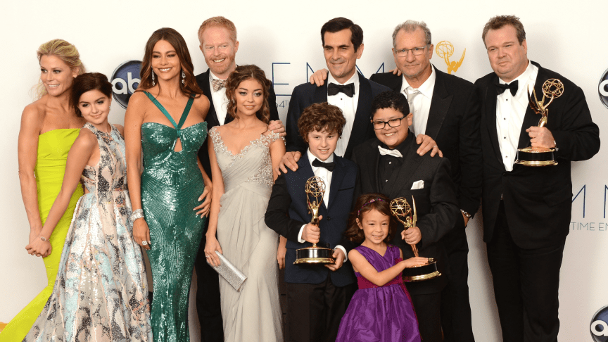 The cast of "Modern Family"