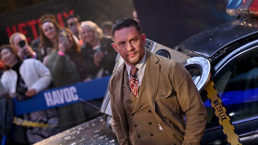 Tom Hardy Havoc Premiere