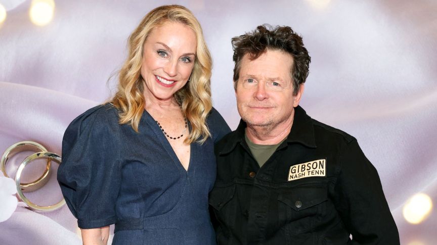 Tracy Pollan and Michael J. Fox