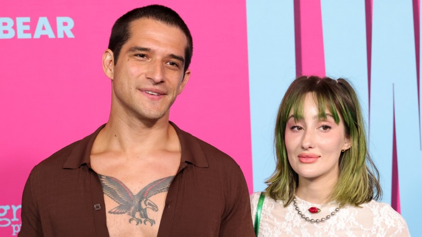 Tyler Posey and Phem on the red carpet
