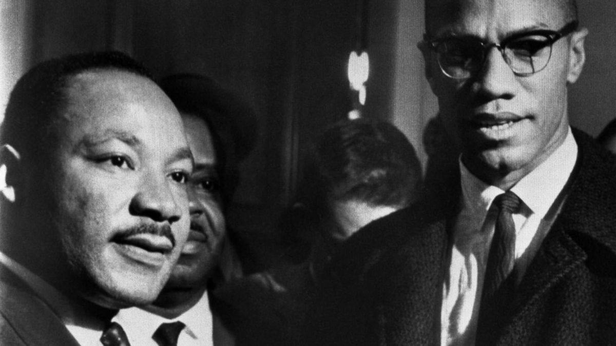 Malcolm X and Martin Luther King
