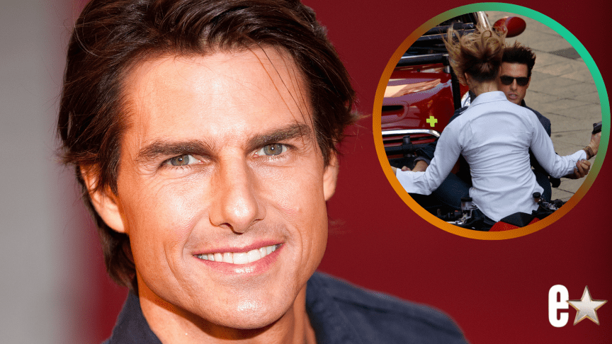Tom Cruise saved Samantha Harris motorcycle