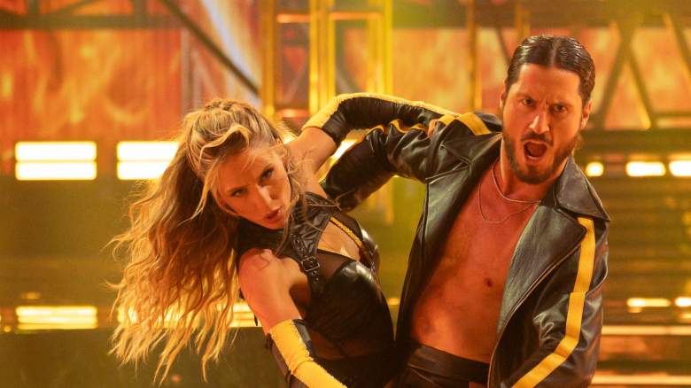 Alix Earle and Val Chmerkovskiy