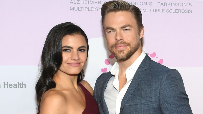 Hayley Erbert Hough and Derek Hough