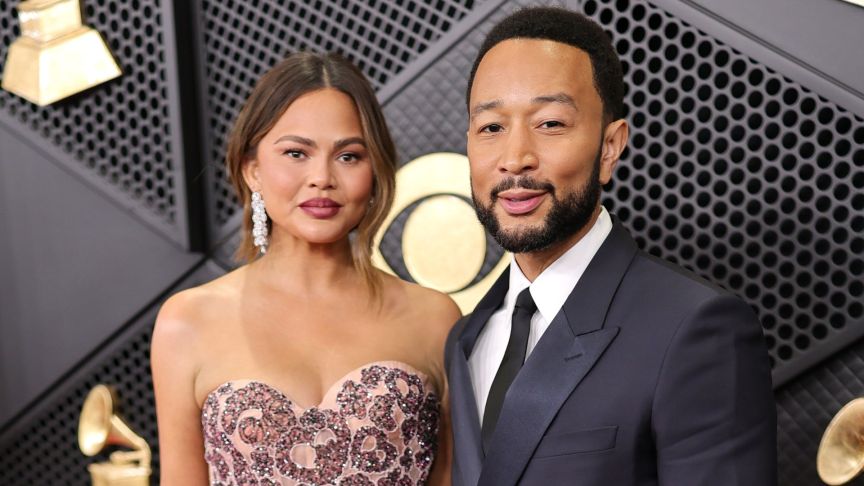 Chrissy Teigen and John Legend