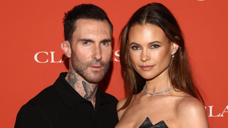 Adam Levine and Behati Prinsloo