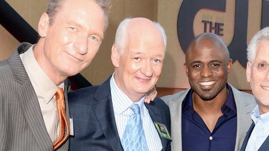 Ryan Stiles, Colin Mochrie, Wayne Brady and Mark Pedowitz