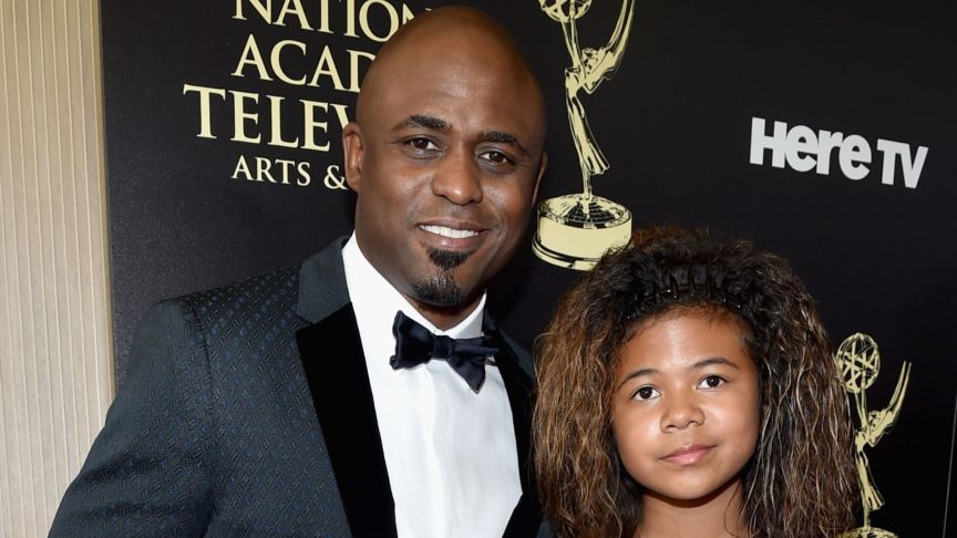 Wayne Brady and Maile Masako Brady