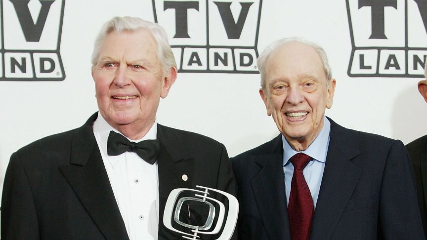 Andy Griffith and Don Knotts