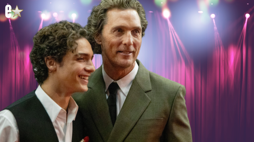 Matthew McConaughey Twins With Mini-Me Son Levi