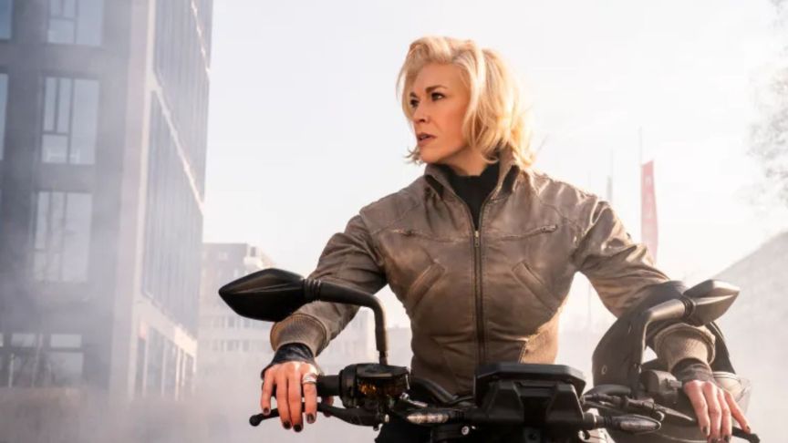 Hannah Waddingham in "Ride or Die"