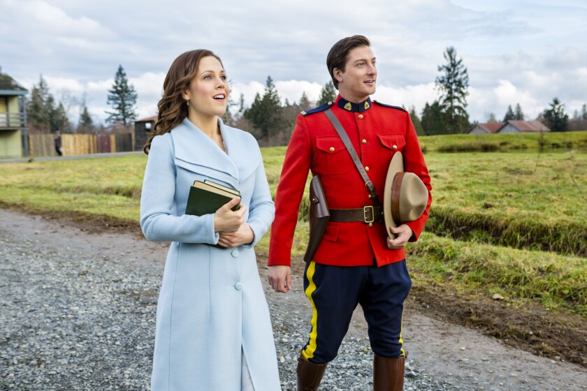 Elizabeth and Jack from Hallmark's "When Calls the Heart"