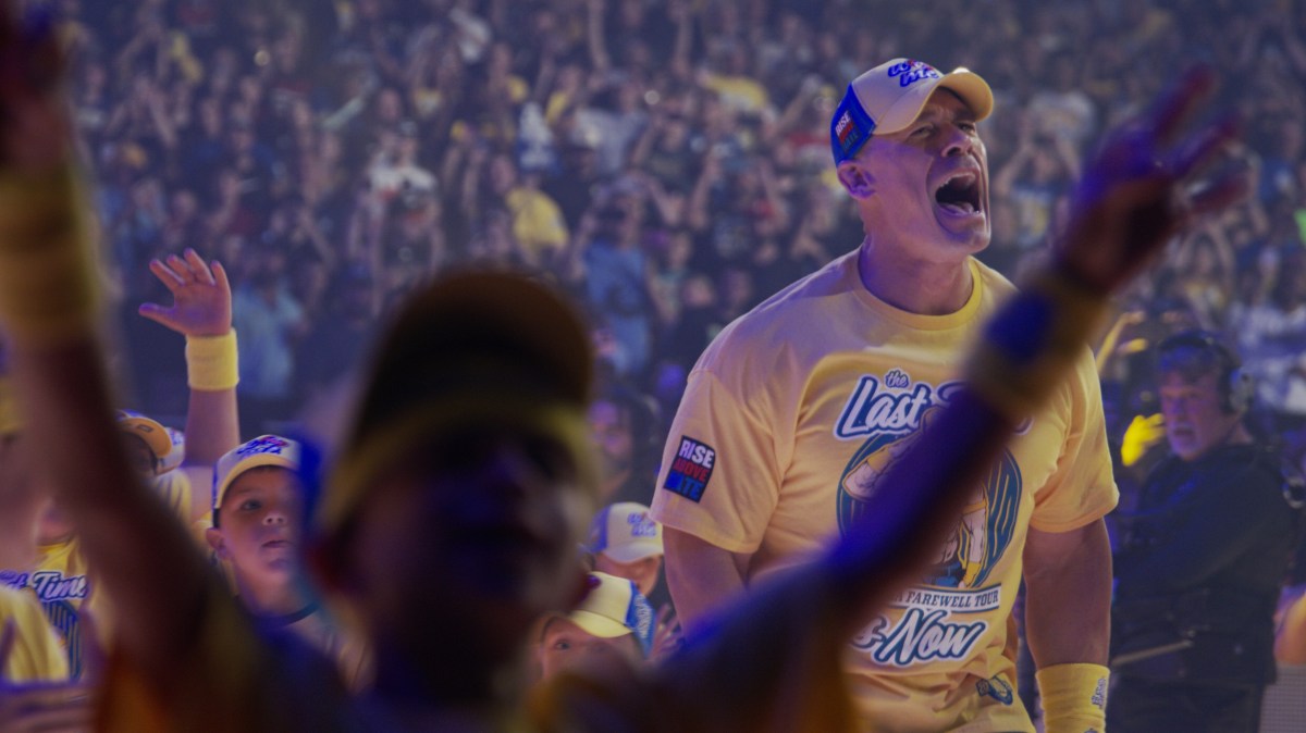 John Cena in a scene from 'WWE: Unreal'