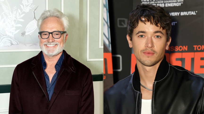 Bradley Whitford and Tom Blyth