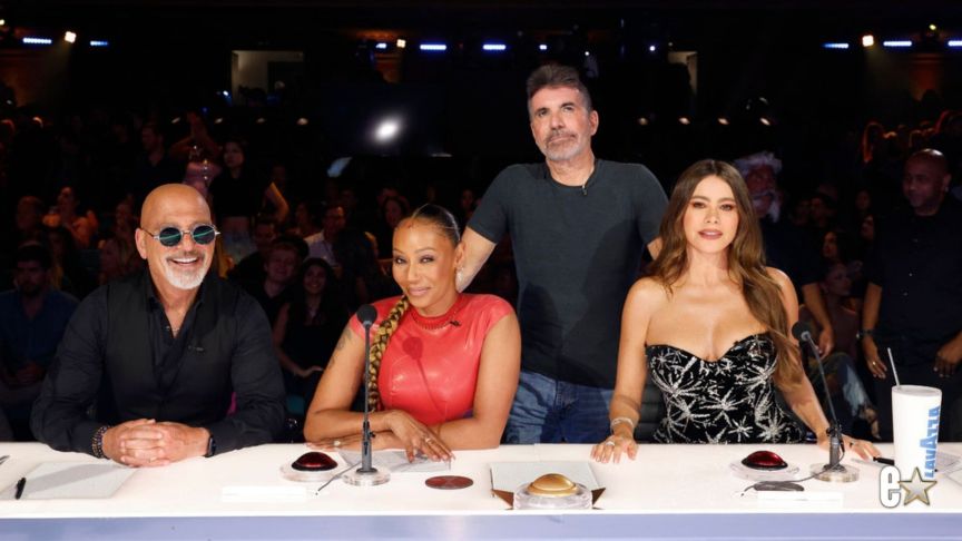 Howie Mandel, Mel B, Simon Cowell, Sofia Vergara