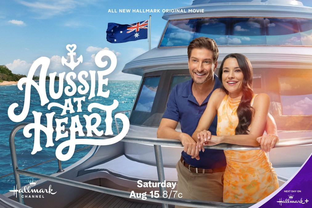David Lissing and Rhiannon Fish star in Hallmark Channel's "Aussie at Heart"