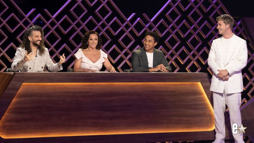Mark Ballas, Shirley Ballas, Brandon Armstrong, Robert Irwin