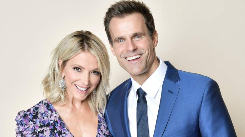 Debbie Matenopoulos and Cameron Mathison hosted Hallmark's "Home & Family"