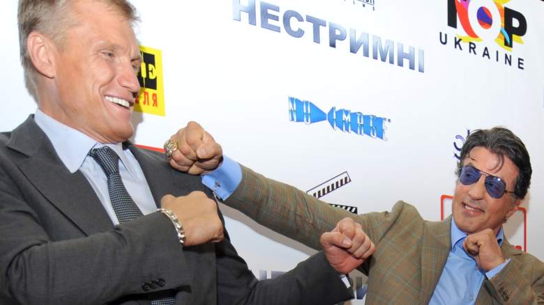 Dolph Lundgren and Sylvester Stallone