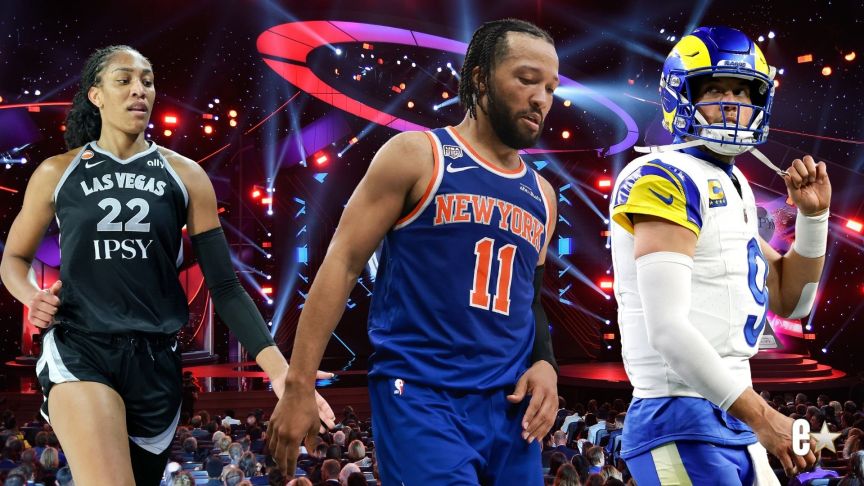 A'ja Wilson, Jalen Brunson, Matthew Stafford