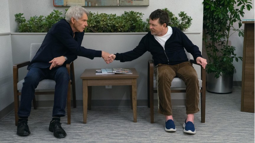 Harrison Ford and Michael J. Fox
