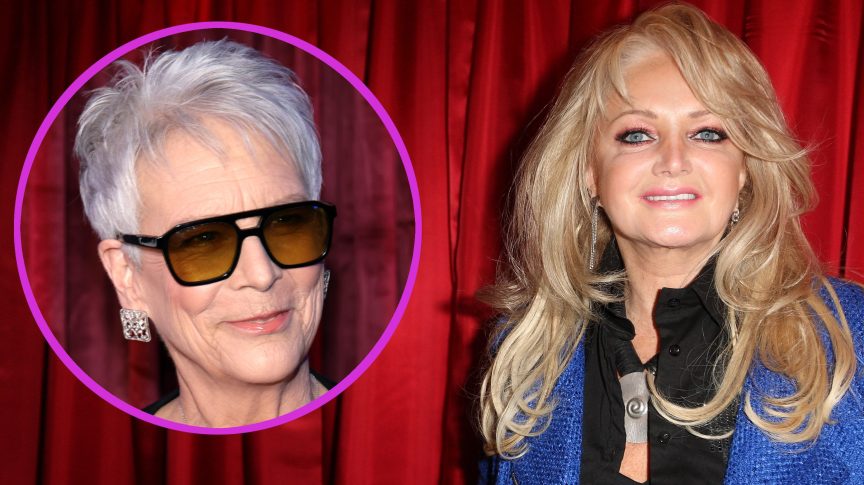 Jamie Lee Curtis and Bonnie Tyler.