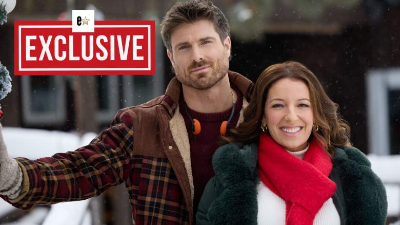 Marcus Rosner & Vanessa Lengies in "Snowbound for the Holidays"