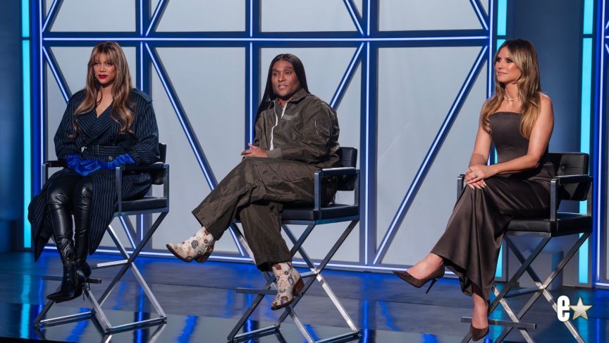 Tyra Banks, Law Roach, Heidi Klum