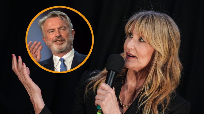 Sam Neill and Laura Dern.