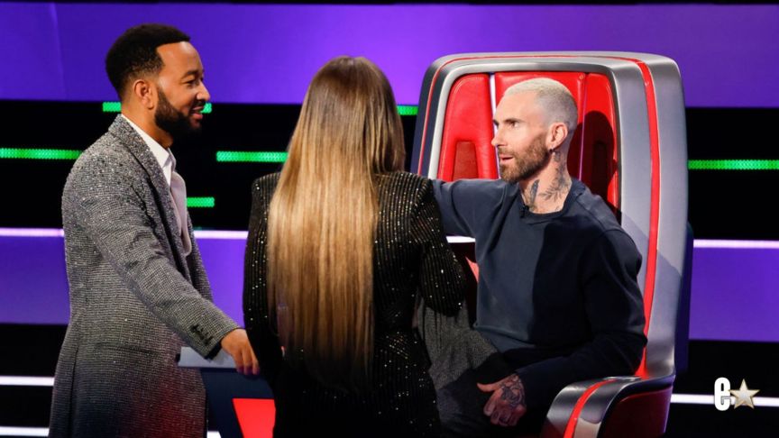 John Legend, Kelly Clarkson, Adam Levine
