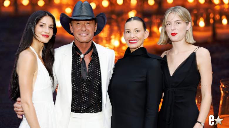 Audrey McGraw, Tim McGraw, Faith Hill and Maggie McGraw