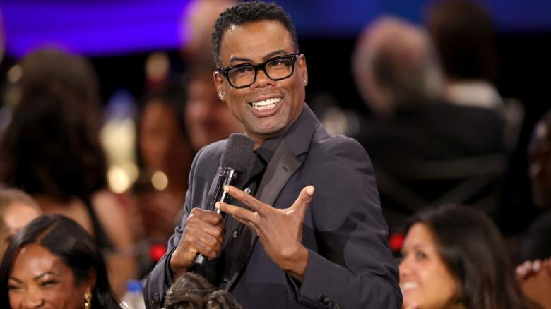 Chris Rock speaking onstage