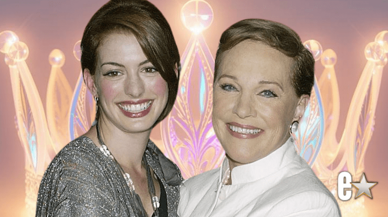 Anne Hathaway Julie Andrews