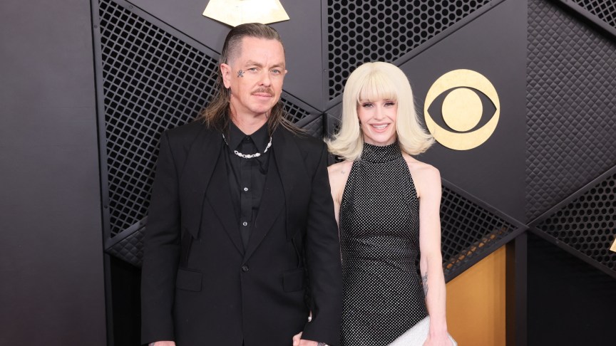Sid Wilson and Kelly Osbourne