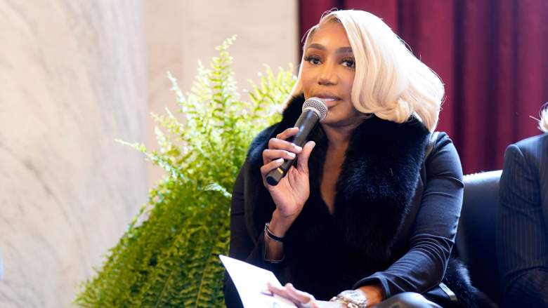 NeNe Leakes speaks onstage during the Housewives on the Hill HIV Prevention event in Washington, D.C.