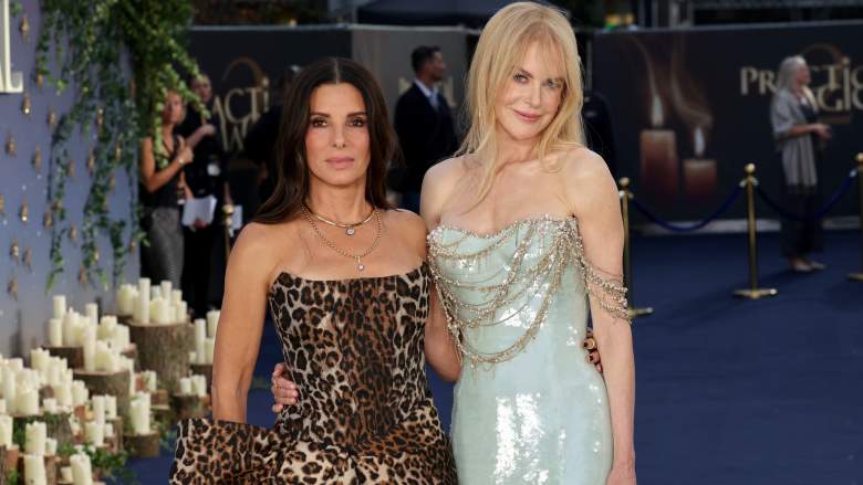 Nicole Kidman Sandra Bullock Practical Magic 2 premiere