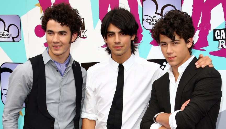 The Jonas Brothers at the Camp Rock premiere