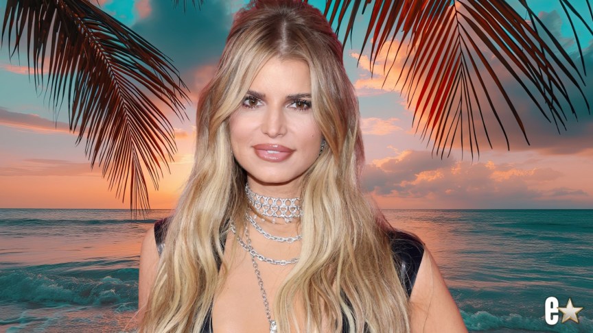 Jessica Simpson smiling