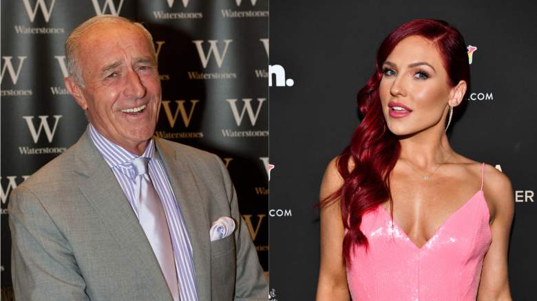 Len Goodman and Sharna Burgess