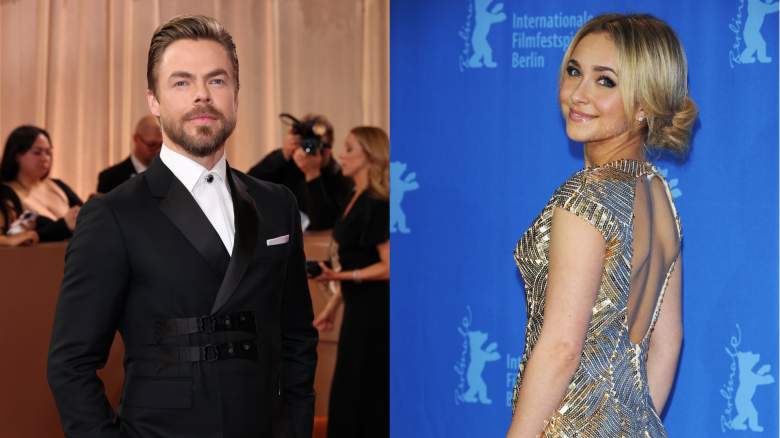 Derek Hough and Hayden Panettiere